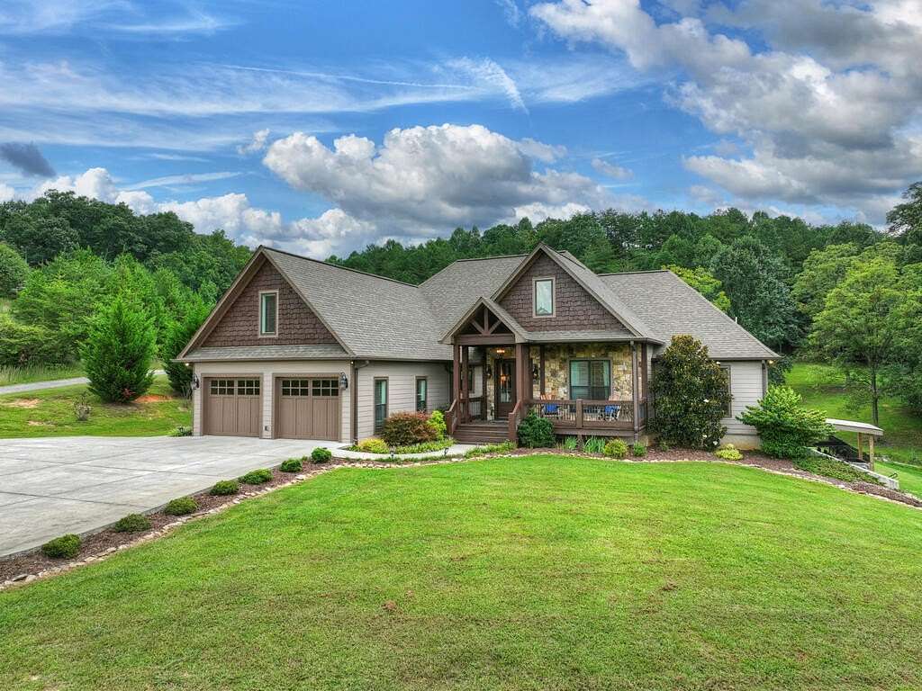 7 Acres of Land with Home for Sale in Morganton, Georgia