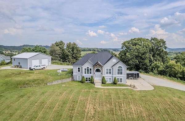 6.2 Acres of Land with Home for Sale in Franklin Furnace, Ohio