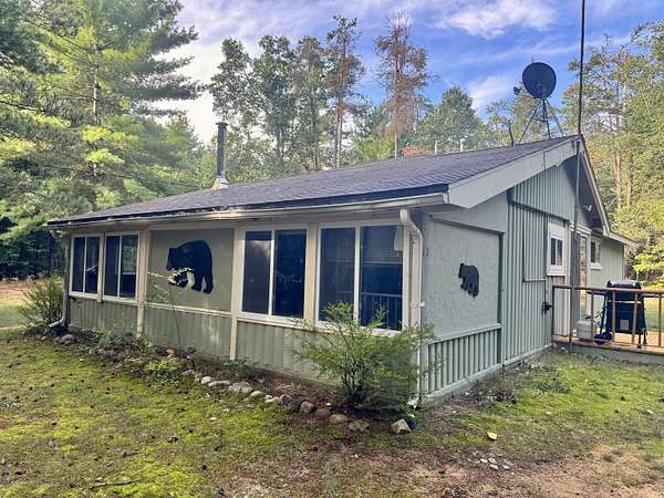 8 Acres of Land with Home for Sale in Luzerne, Michigan