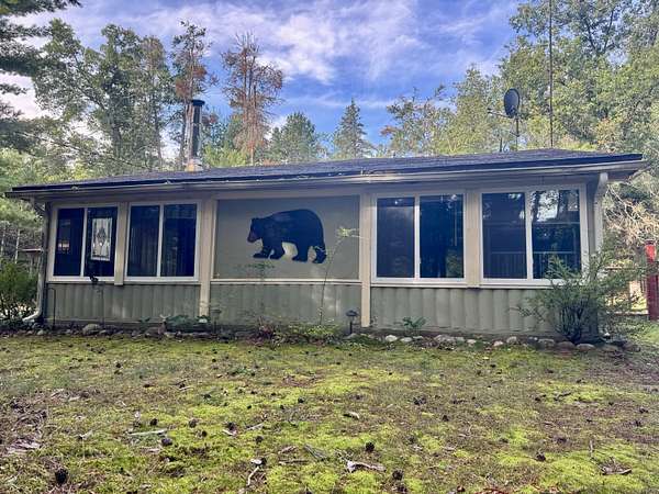 8 Acres of Land with Home for Sale in Luzerne, Michigan