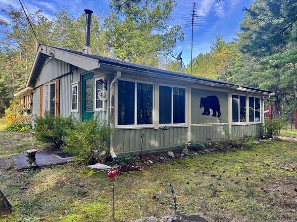 8 Acres of Land with Home for Sale in Luzerne, Michigan