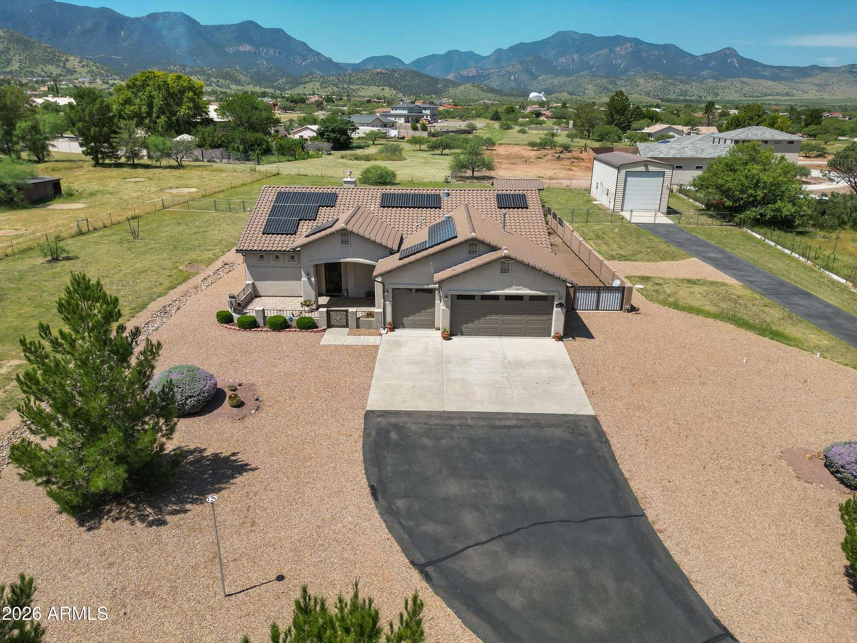 1.68 Acres of Land with Home for Sale in Sierra Vista, Arizona