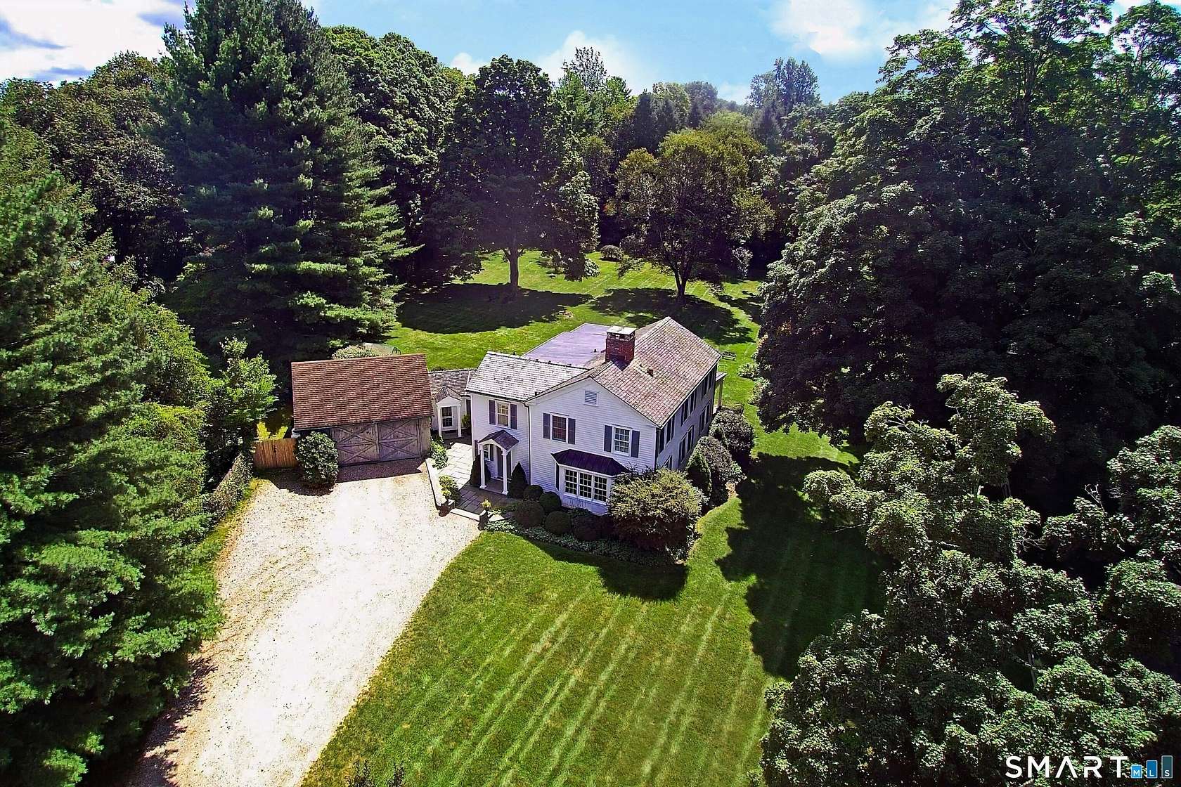 2.16 Acres of Land with Home for Sale in Ridgefield, Connecticut
