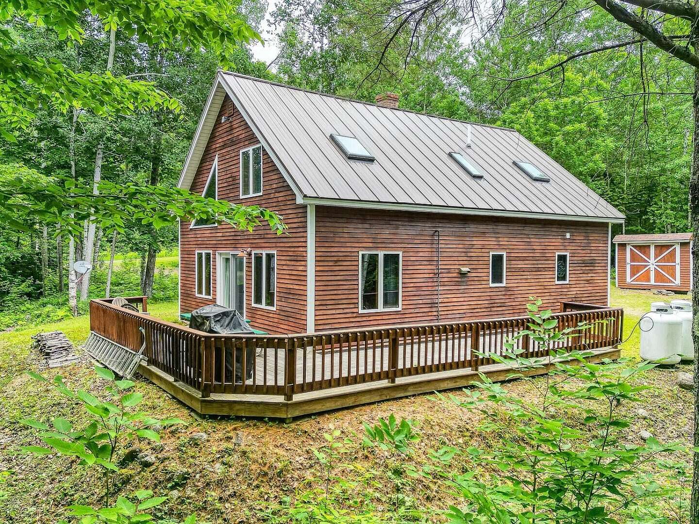 2.9 Acres of Land with Home for Sale in Kingfield, Maine