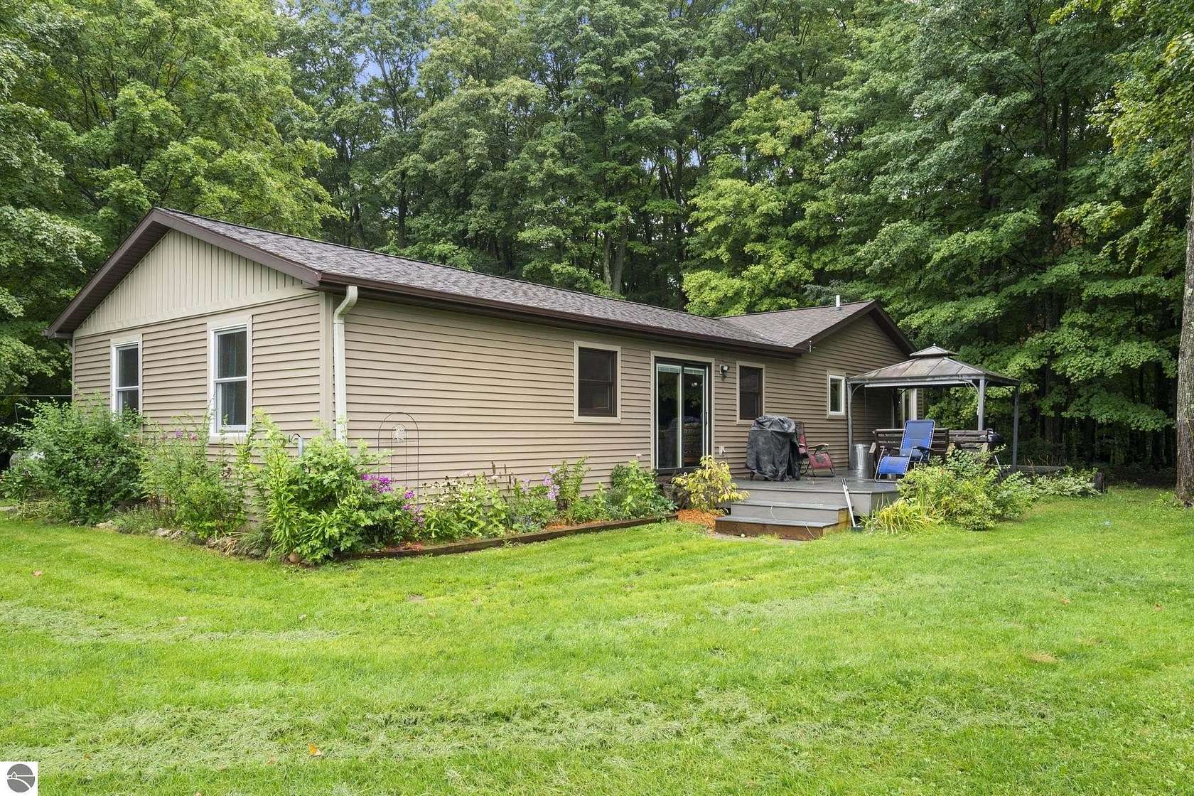 14.8 Acres of Land with Home for Sale in Kingsley, Michigan