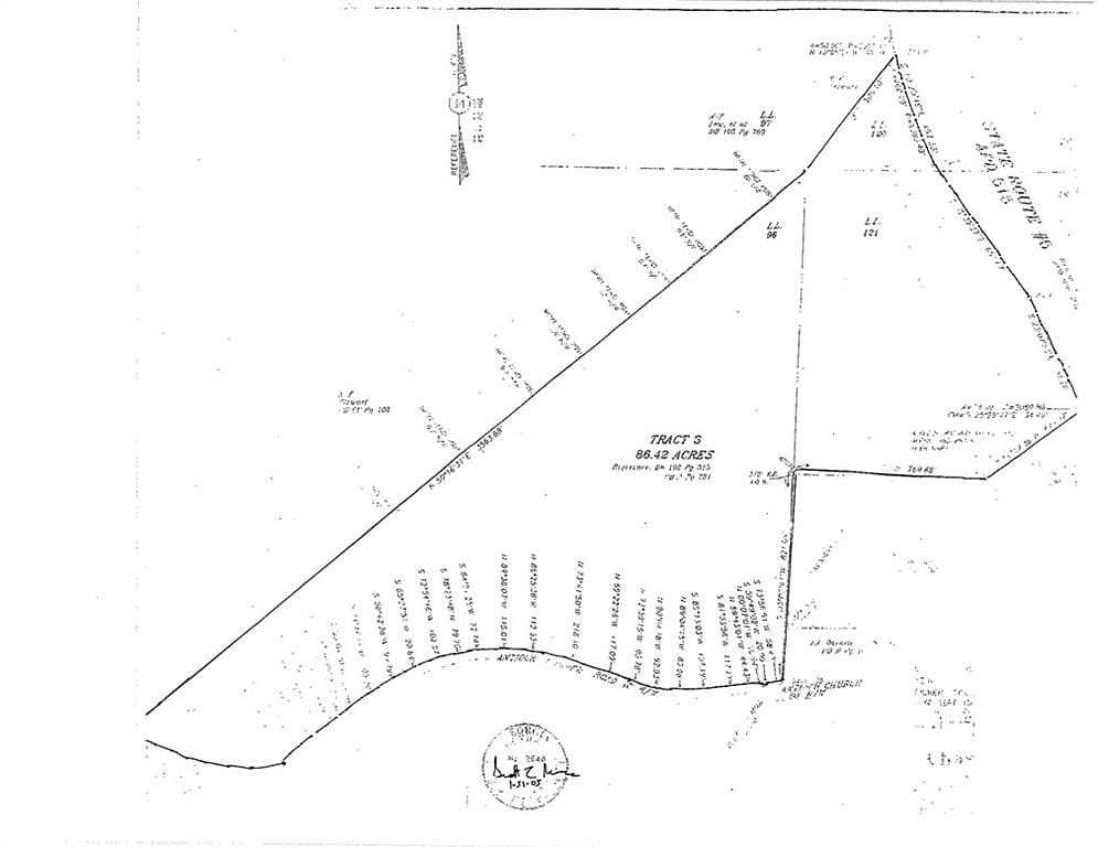 86.4 Acres of Recreational & Residential Land for Sale in Talking Rock, Georgia