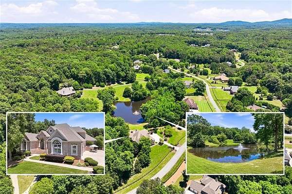 3.1 Acres of Land with Home for Sale in Cumming, Georgia