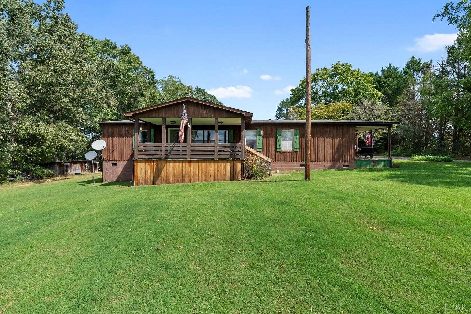9.36 Acres of Land with Home for Sale in Monroe, Virginia