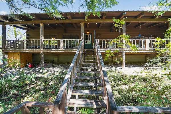 5 Acres of Land with Home for Sale in Leakey, Texas