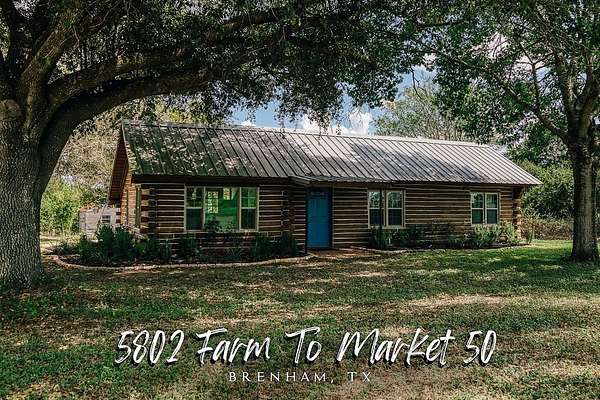 3.13 Acres of Land with Home for Sale in Brenham, Texas