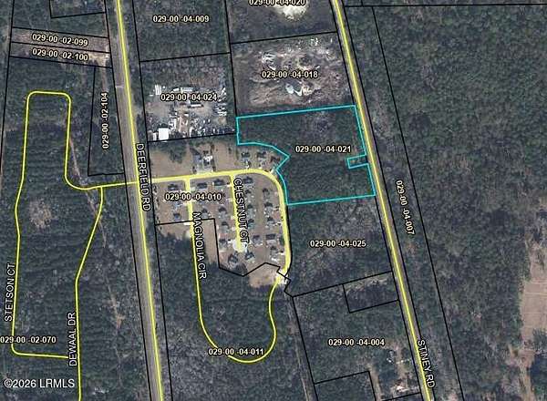 11.3 Acres of Commercial Land for Sale in Ridgeland, South Carolina