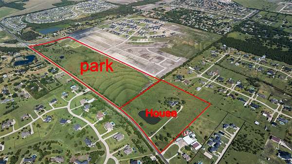 15 Acres of Recreational Land with Home for Sale in Rockwall, Texas