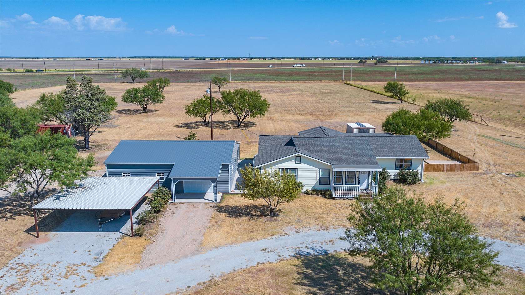 6 Acres of Land with Home for Sale in Abilene, Texas