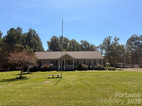 1.5 Acres of Land with Home for Lease in Marshville, North Carolina