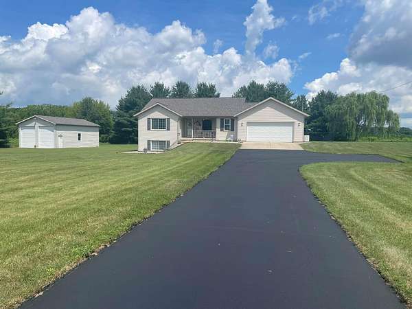 2 Acres of Land with Home for Sale in Caledonia, Michigan