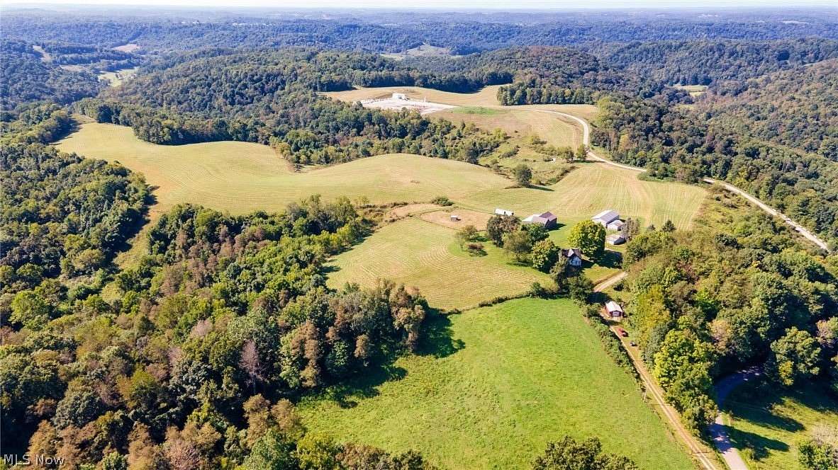 159 Acres of Land with Home for Sale in Scio, Ohio