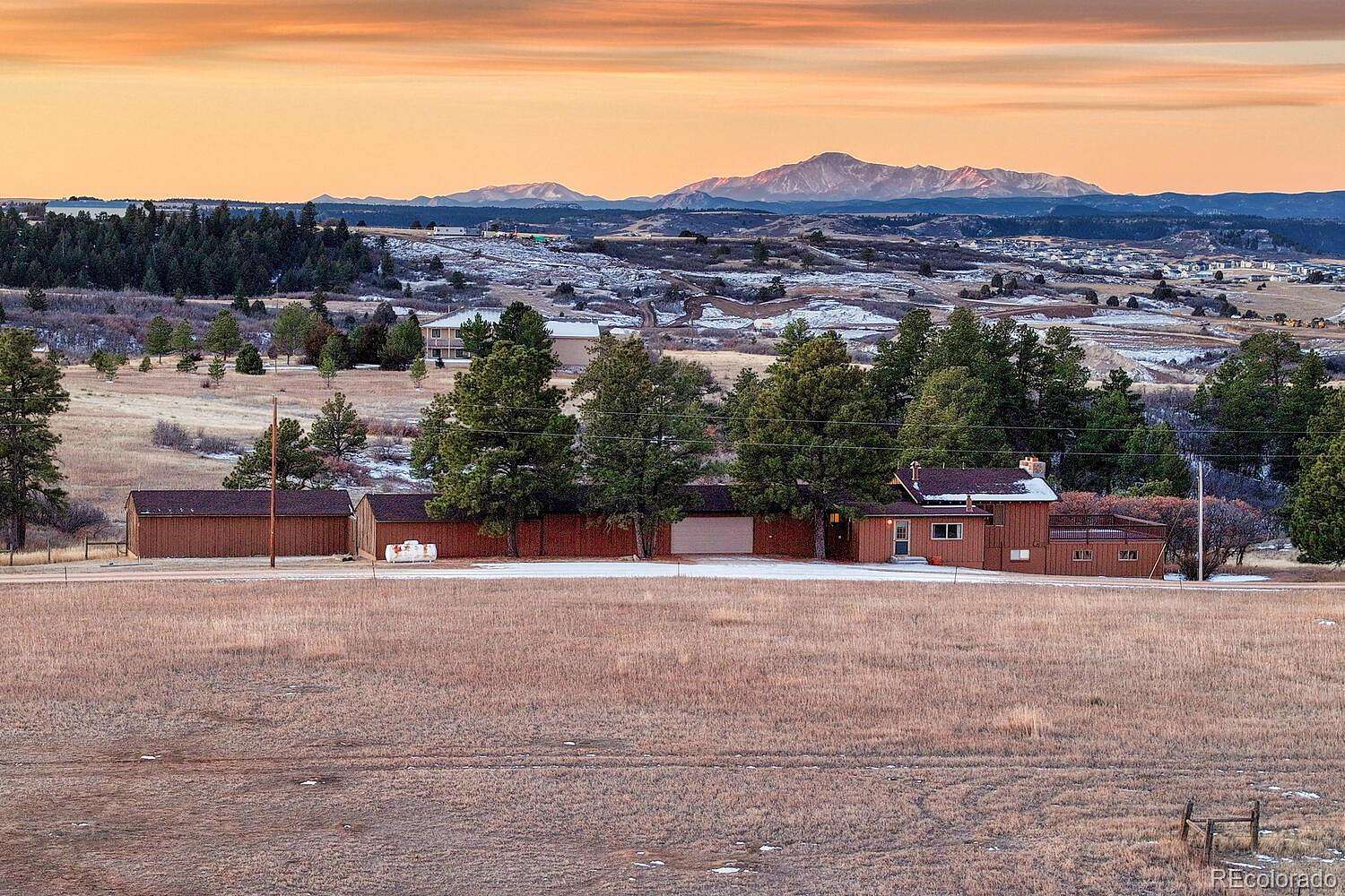5.83 Acres of Land with Home for Sale in Castle Rock, Colorado