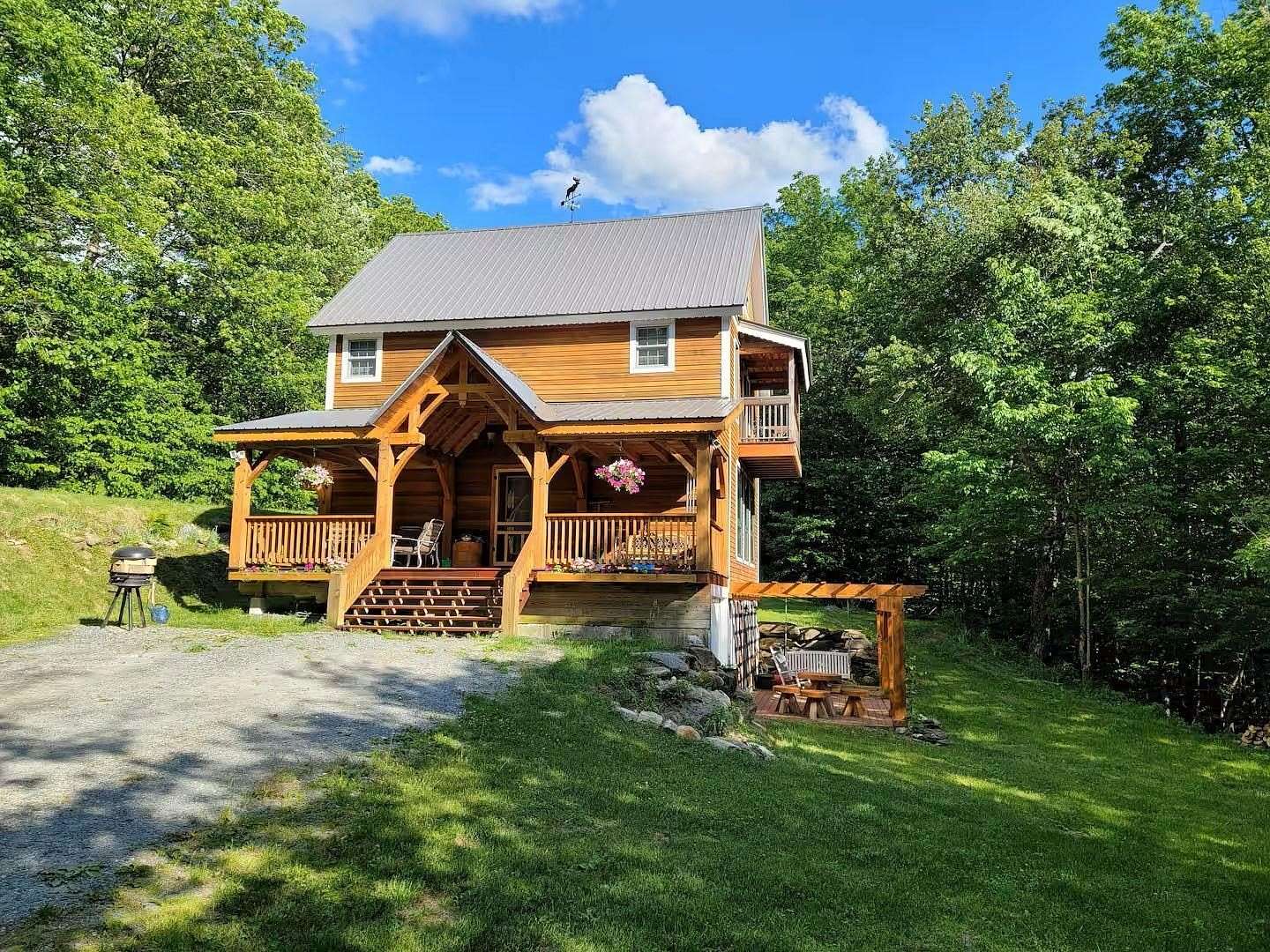 3.6 Acres of Land with Home for Sale in Wardsboro, Vermont