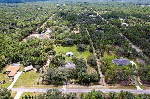 2.75 Acres of Land with Home for Sale in Beverly Hills, Florida