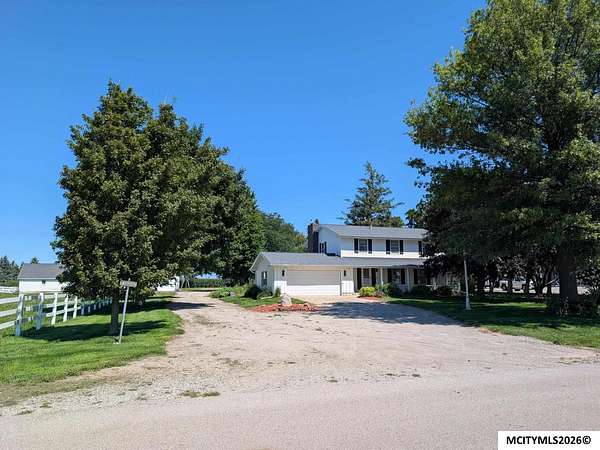 5 Acres of Land with Home for Sale in Rockwell, Iowa
