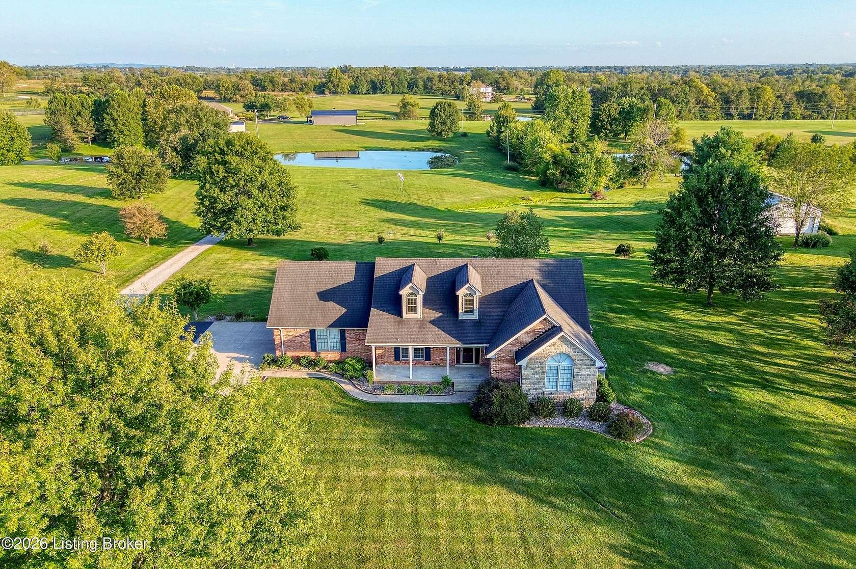 5.17 Acres of Land with Home for Sale in Shelbyville, Kentucky