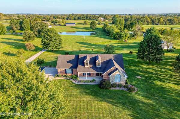 5.17 Acres of Land with Home for Sale in Shelbyville, Kentucky