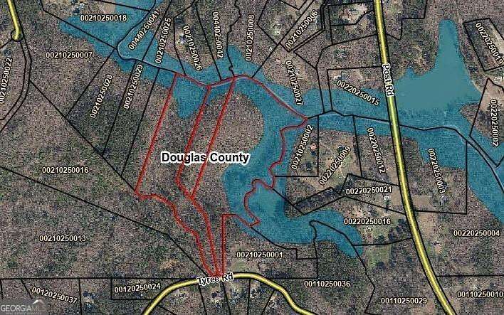 37 Acres of Recreational & Residential Land for Sale in Winston, Georgia