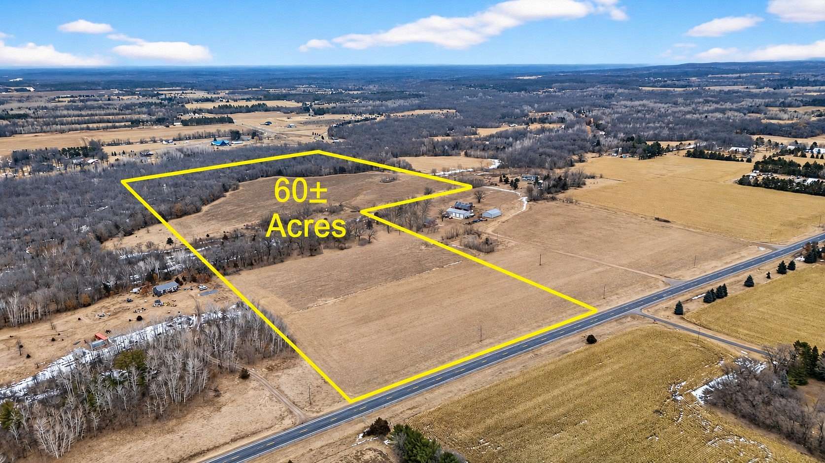 60 Acres of Land for Sale in North Branch, Minnesota