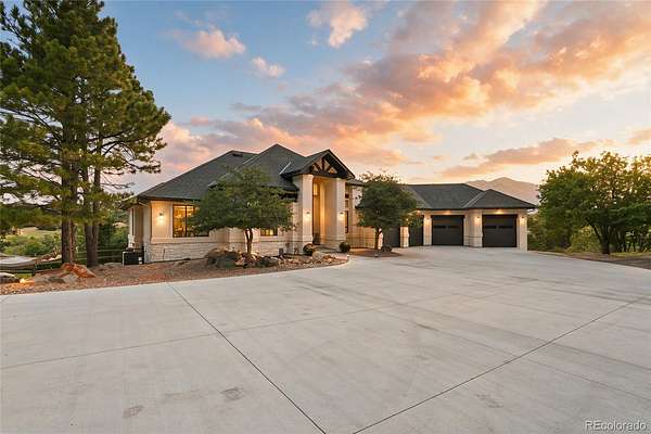 35 Acres of Recreational Land with Home for Sale in Castle Rock, Colorado