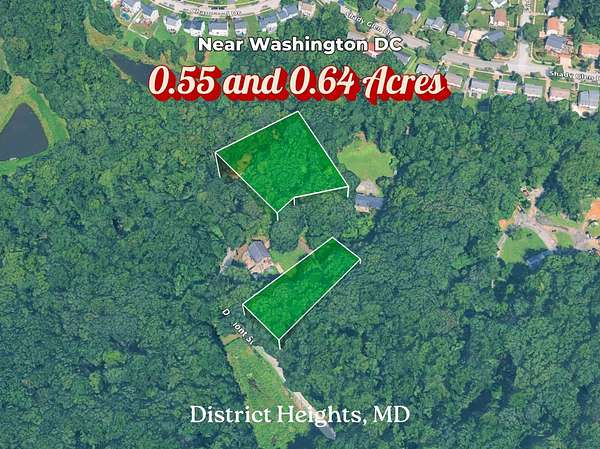1.19 Acres of Residential Land for Auction in District Heights, Maryland