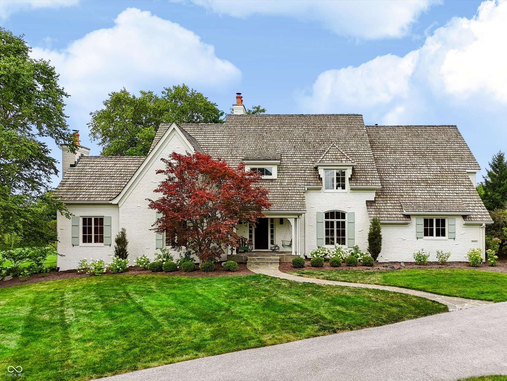 2.9 Acres of Land with Home for Sale in Zionsville, Indiana