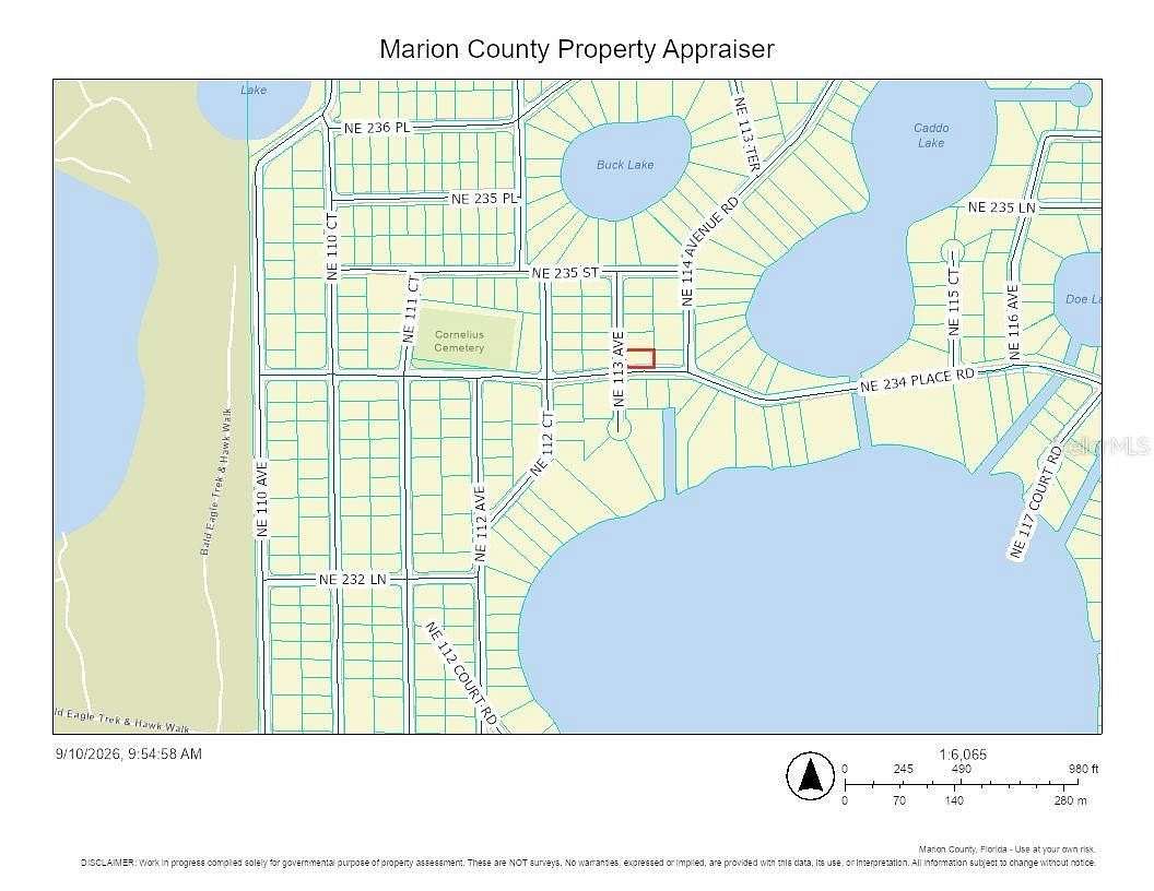 0.22 Acres of Residential Land for Sale in Fort McCoy, Florida