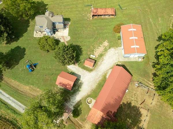 11.7 Acres of Land with Home for Sale in Franklin Furnace, Ohio