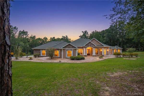 4.84 Acres of Land with Home for Sale in Inverness, Florida