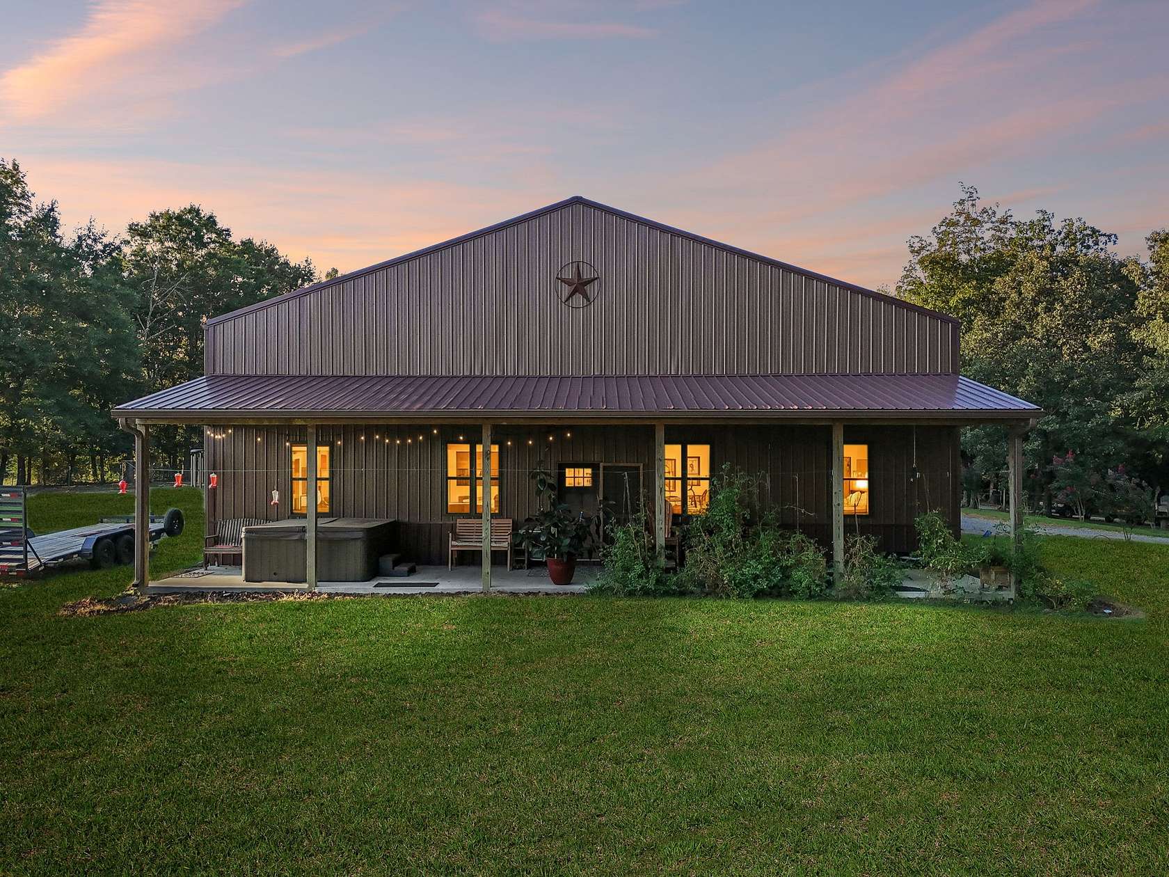 20.2 Acres of Recreational Land with Home for Sale in Woodbury, Tennessee