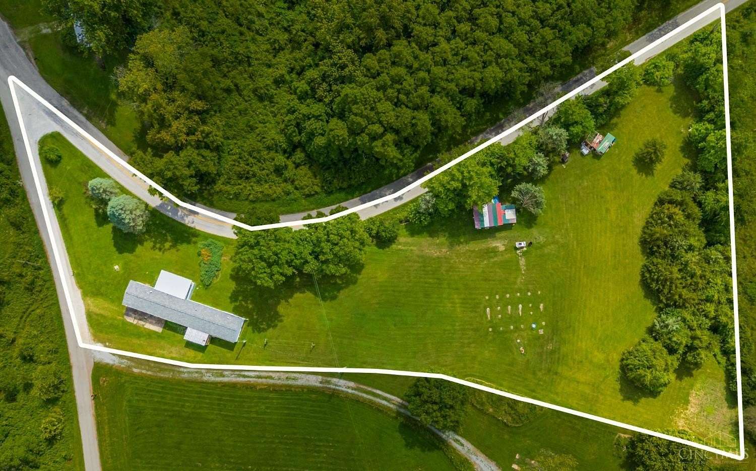 1.74 Acres of Land with Home for Sale in Manchester, Ohio