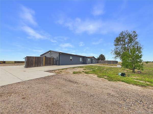 39 Acres of Land with Home for Sale in Bennett, Colorado