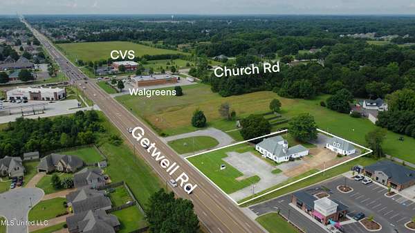 1.5 Acres of Improved Commercial Land for Sale in Southaven, Mississippi