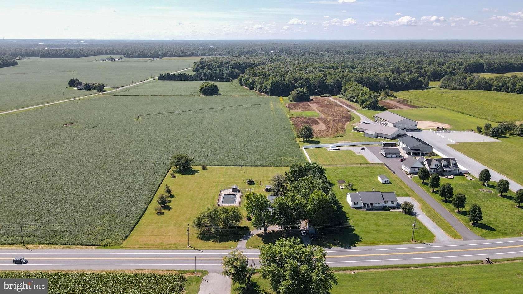 2 Acres of Land with Home for Sale in Greenwood, Delaware