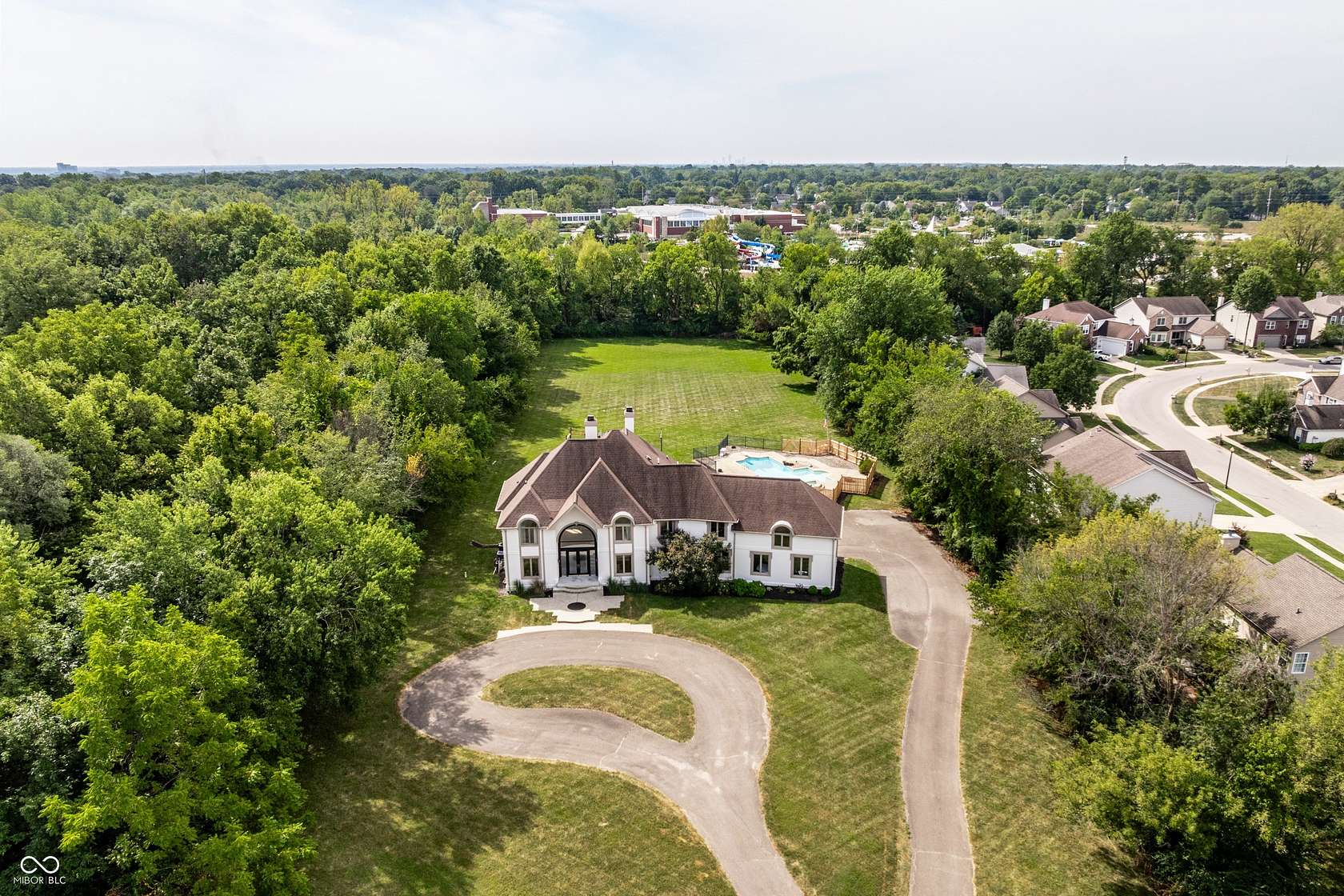 2.9 Acres of Land with Home for Sale in Carmel, Indiana