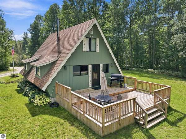 10 Acres of Land with Home for Sale in Manton, Michigan