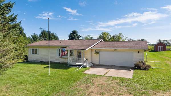 21.3 Acres of Agricultural Land with Home for Sale in Lime Ridge, Wisconsin