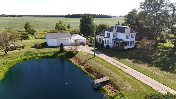 3 Acres of Land with Home for Sale in Bellevue, Ohio