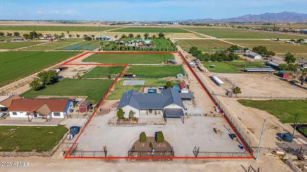 3.32 Acres of Land with Home for Sale in Buckeye, Arizona