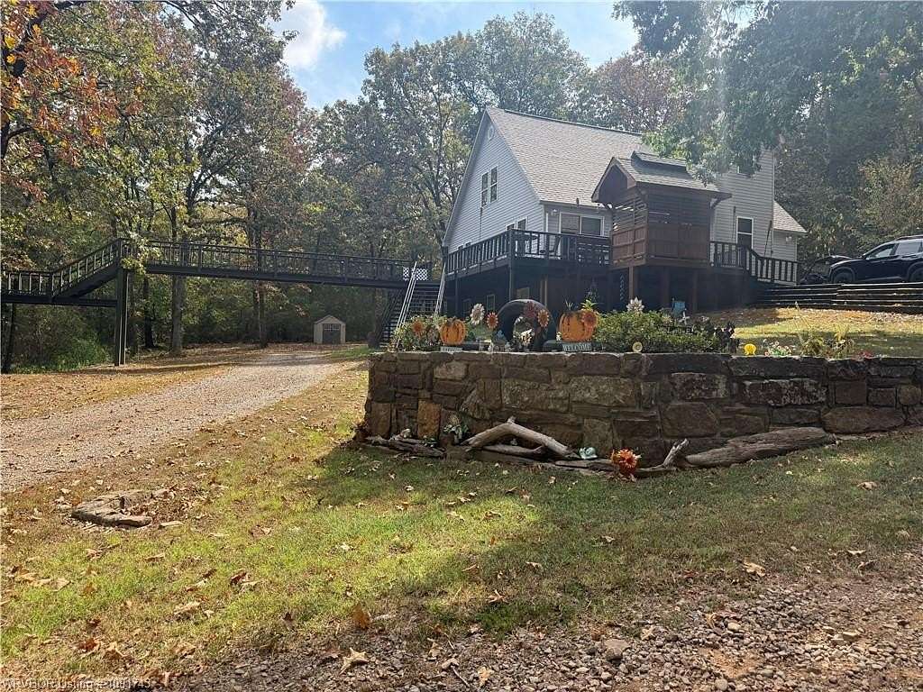 15 Acres of Recreational Land with Home for Sale in Ozark, Arkansas
