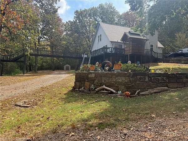 15 Acres of Recreational Land with Home for Sale in Ozark, Arkansas