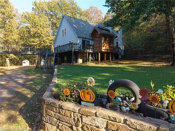 15 Acres of Recreational Land with Home for Sale in Ozark, Arkansas