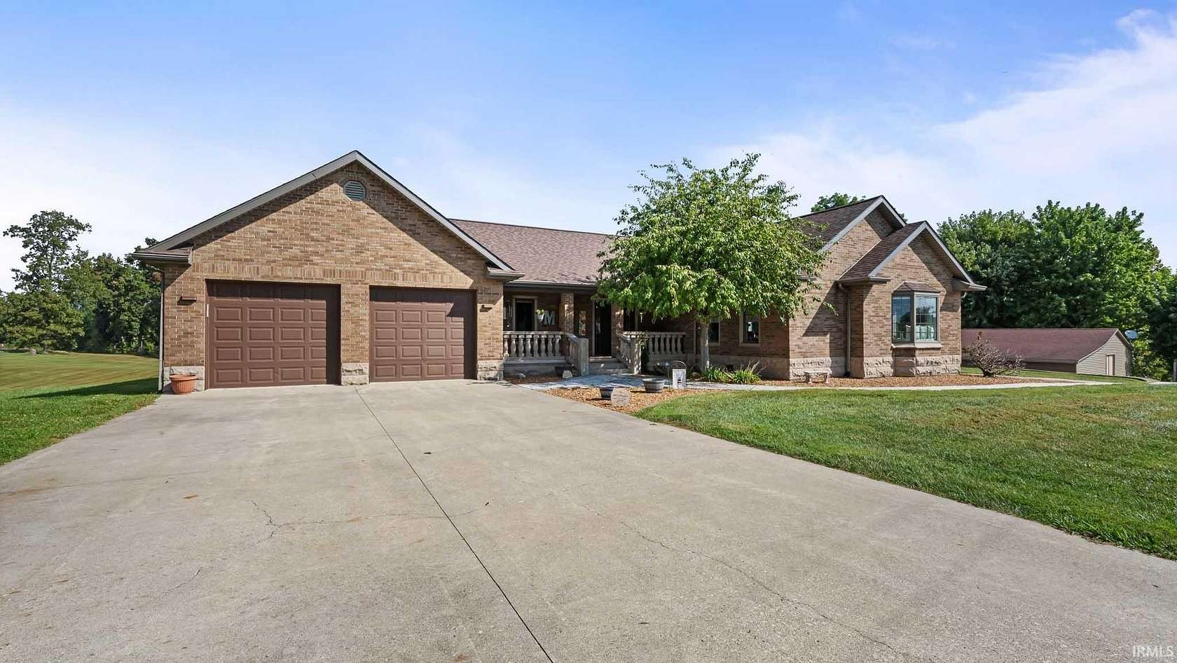 8.5 Acres of Land with Home for Sale in Heltonville, Indiana