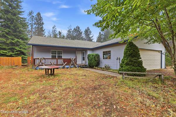 5 Acres of Land with Home for Sale in Athol, Idaho