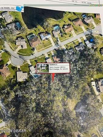 1.9 Acres of Land with Home for Sale in Port Orange, Florida